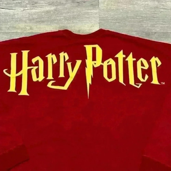 Wizarding World Harry Potter Jersey Red Pullover Longsleeve Unisex Sz XL (16/18) - Picture 8 of 16